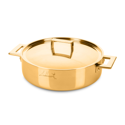 Casserole one handle 'Attiva' gold - Attiva Gold - Cookware